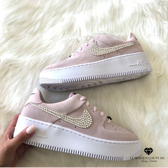 Swarovski® Nike Air Force 1 Sage Low - Picture 4 of 10